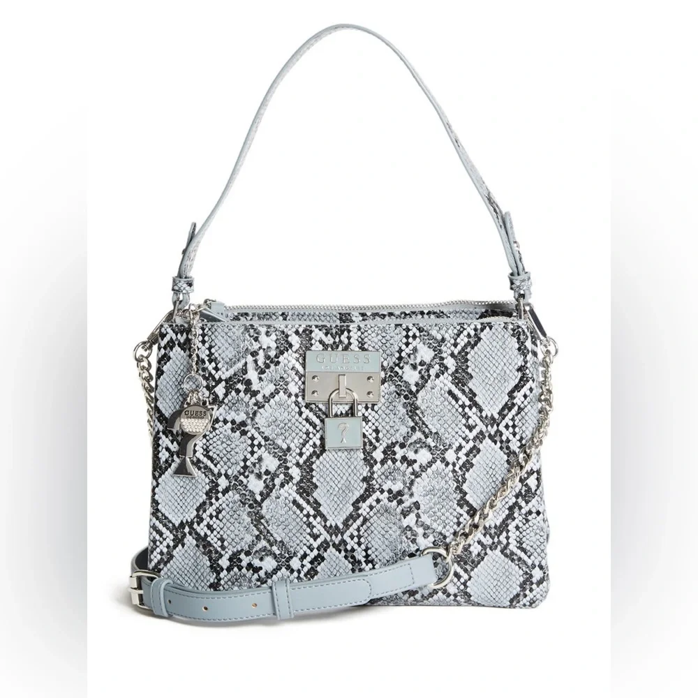 New GUESS Marg Top Handle Satchel